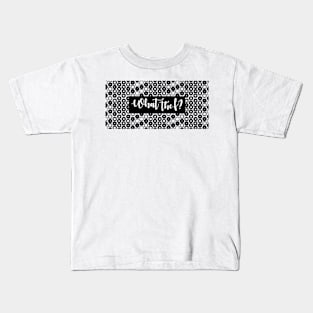 What the f? - Pattern Kids T-Shirt